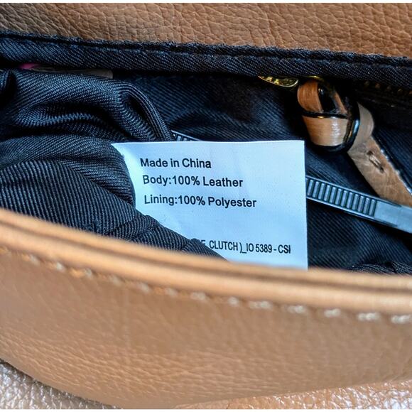 NEW Elliot Lucca Fringed Leather Crossbody Bag Brown Melaya Bali Western Cowgirl - Picture 12 of 12